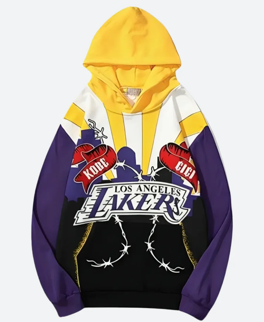 Devin Booker KOBE CICI LA Lakers Hoodie Front Image