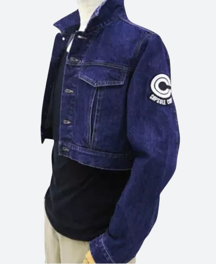 Dragon Ball Z Future Trunks Denim Jacket Arm Image