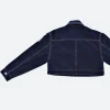 Dragon Ball Z Future Trunks Denim Jacket Back Image
