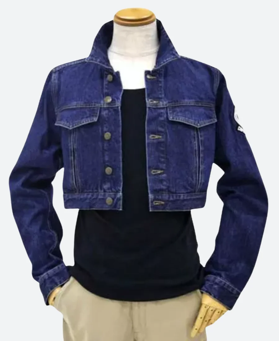 Dragon Ball Z Future Trunks Denim Jacket Front Full Image