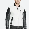 Flex Like Ouu Lil Pump Leather Jacket Front Image