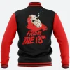 Friday The 13th Halloween Varsity Jacket Back Image