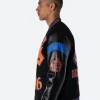 Halftime Heat Joe West Ny Knicks Varsity Jacket Arms Image
