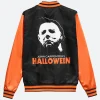 Halloween Michael Myers Varsity Jacket Back Image