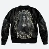 Halloween Witch Bomber Jacket back Image