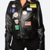 Harleys Hawaii Katy Perry Leather Jacket Front Image