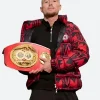IBF World Title Face Off Paddy Donovan Moncler Puffer Jacket
