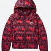 IBF World Title Face Off Paddy Donovan Moncler Puffer Jacket Front Image