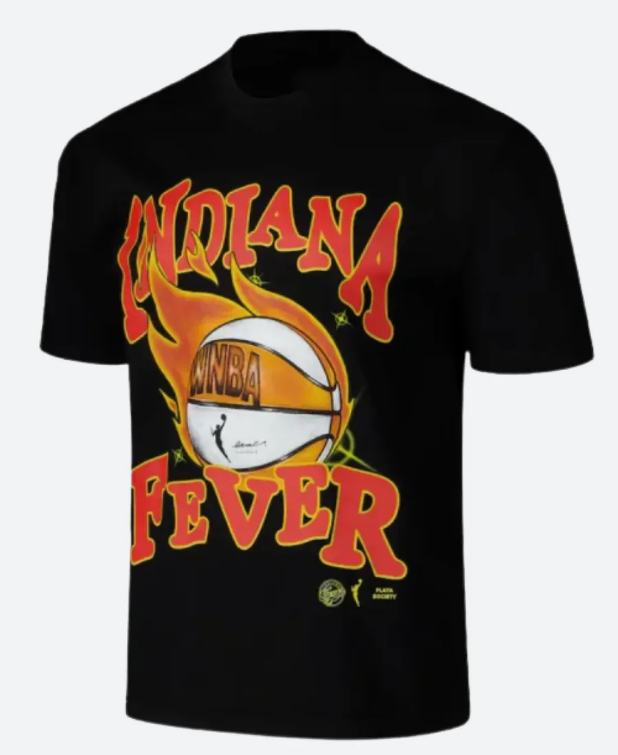 Indiana Fever Playoffs Caitlin Clark T-Shirt Front Image
