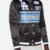 LA Dodgers Rally Drive Varsity Jacket Back Image