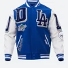 LA Dodgers Varsity Jacket Front Image