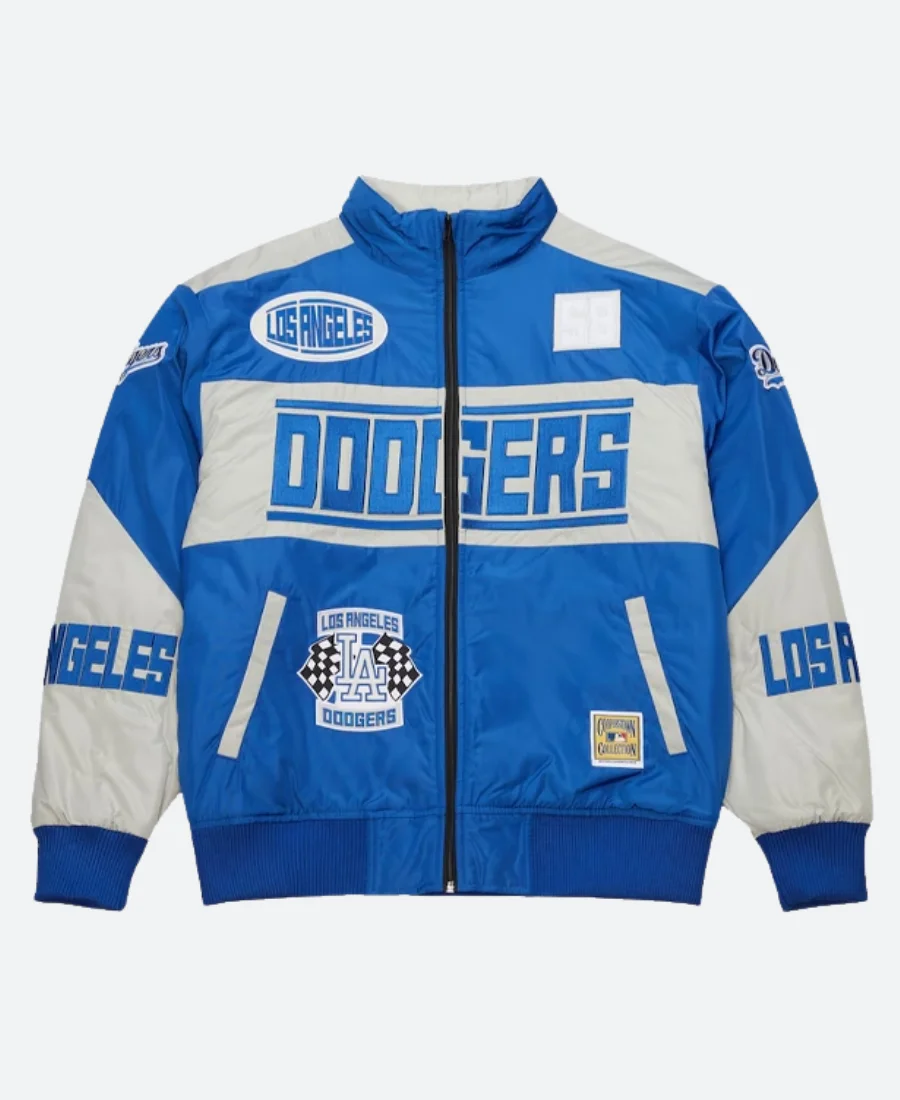 LA Dodgers Rally Drive Varsity Jacket