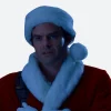 Noelle Nick Kringle Santa Shearling Coat Close Up Image