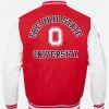 Ohio State University Varsity Jacket Back Image