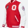 Ohio State University Varsity Jacket Side Arm Image