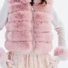 Only Murders In The Building Althea Fur Vest Full Image