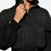 Stella Maxwell X Marella Launch Lydia Karakyriakou Jacket Full Image