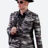 Super Bowl 2022 Joe Burrow Striped Blazer Front Image