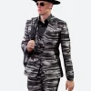 Super Bowl 2022 Joe Burrow Striped Blazer Full Image