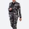 Super Bowl 2022 Joe Burrow Striped Suit Front Image