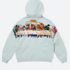 Supreme Jewels Black Hoodie Front Image