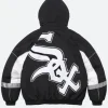 Supreme X Chicago White Sox Hoodie Black back Image