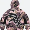 Supreme X Chicago White Sox Hoodie Brown back Image