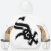 Supreme X Chicago White Sox Hoodie White Back Image