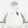 Supreme X Chicago White Sox Hoodie White Front Image