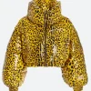 The Real Housewives Of SL City Bronwyn Newport Leopard Leather Jacket Front Image