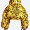 The Real Housewives Of SL City Bronwyn Newport Leopard Leather Jacket back Image
