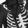 The Skeleton Halloween 2025 Leather Jacket
