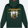 The Tonight Show LL Cool J Green Hoodie Back Image