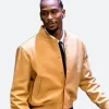 The Tonight Show Starring Jimmy Fallon S12 Shai Gilgeous-Alexander Leather Jacket Full Image