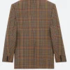 Tribeca NYC 2025 Margot Robbie Plaid Blazer Back Image