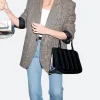 Tribeca NYC 2025 Margot Robbie Plaid Blazer Full Image