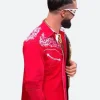 WWE Raw Seth Rollins Embroidered Shirt Full Image