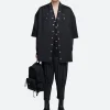 Wiz Khalifa Movie Premiere Him Black Shirt