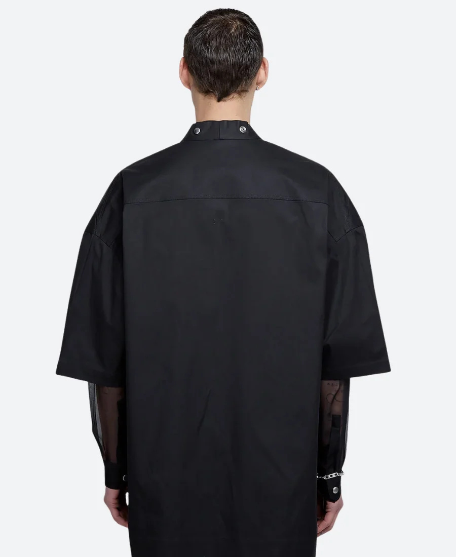 Wiz Khalifa Movie Premiere Him Black Shirt back Image
