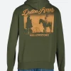 Yellowstone Dutton Ranch Hoodie back Image