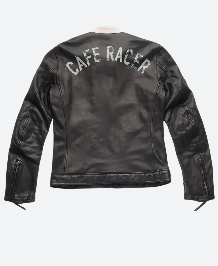 American Night Vincent Boston Blauer Leather Jacket back Image