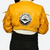 Final Fantasy XV Cindy Aurum Leather Jacket Back Image