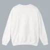 Halloween Cat & Pumpkin Sweatshirt Back Image