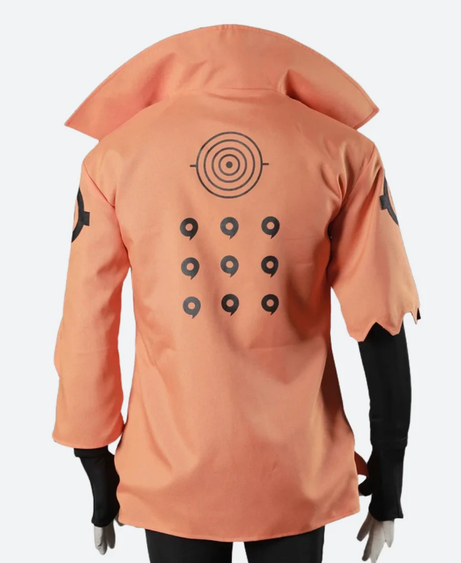 Naruto Rikudou Sennin Jacket Back Image