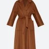 Silent Night Bella Trench Coat Front Image