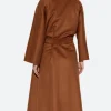 Silent Night Bella Trench Coat back Image