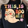 This Is Boo Sheet Ghost Halloween Hoodie