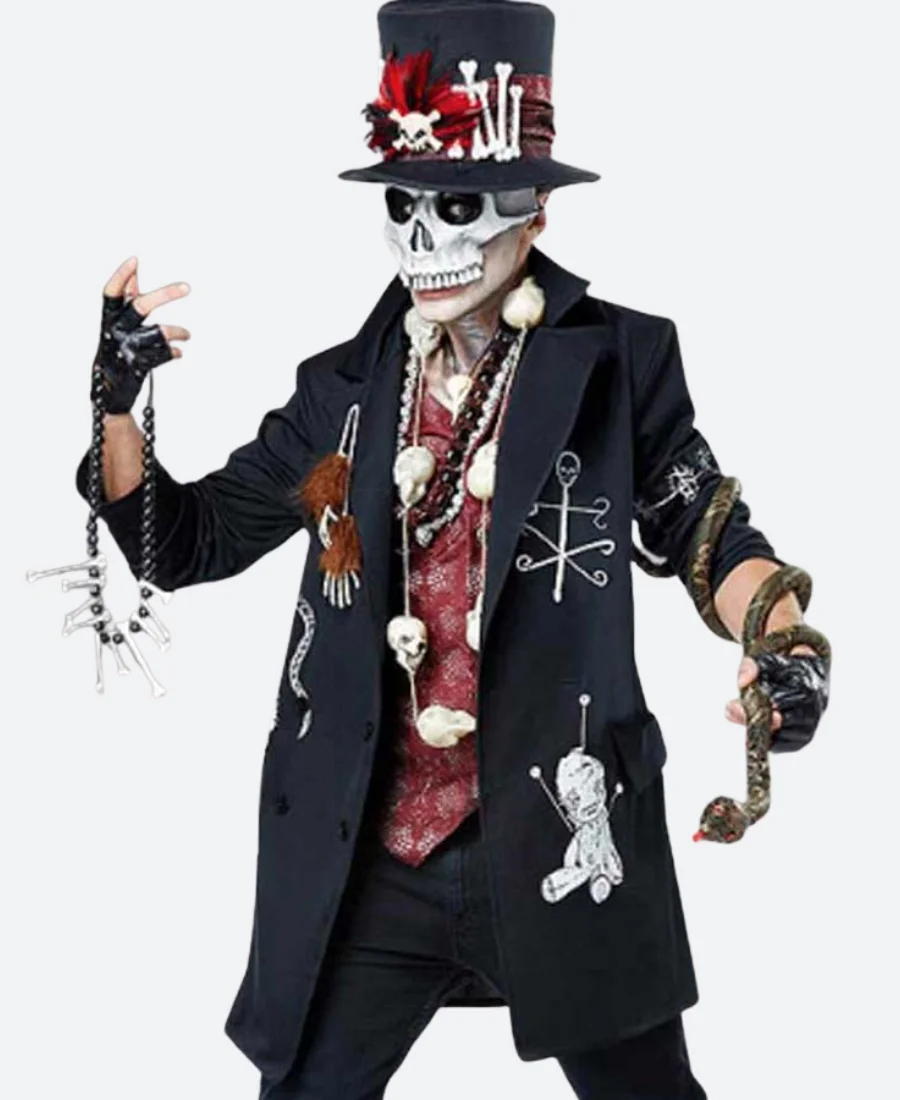 Voodoo Priest Coat Front Image
