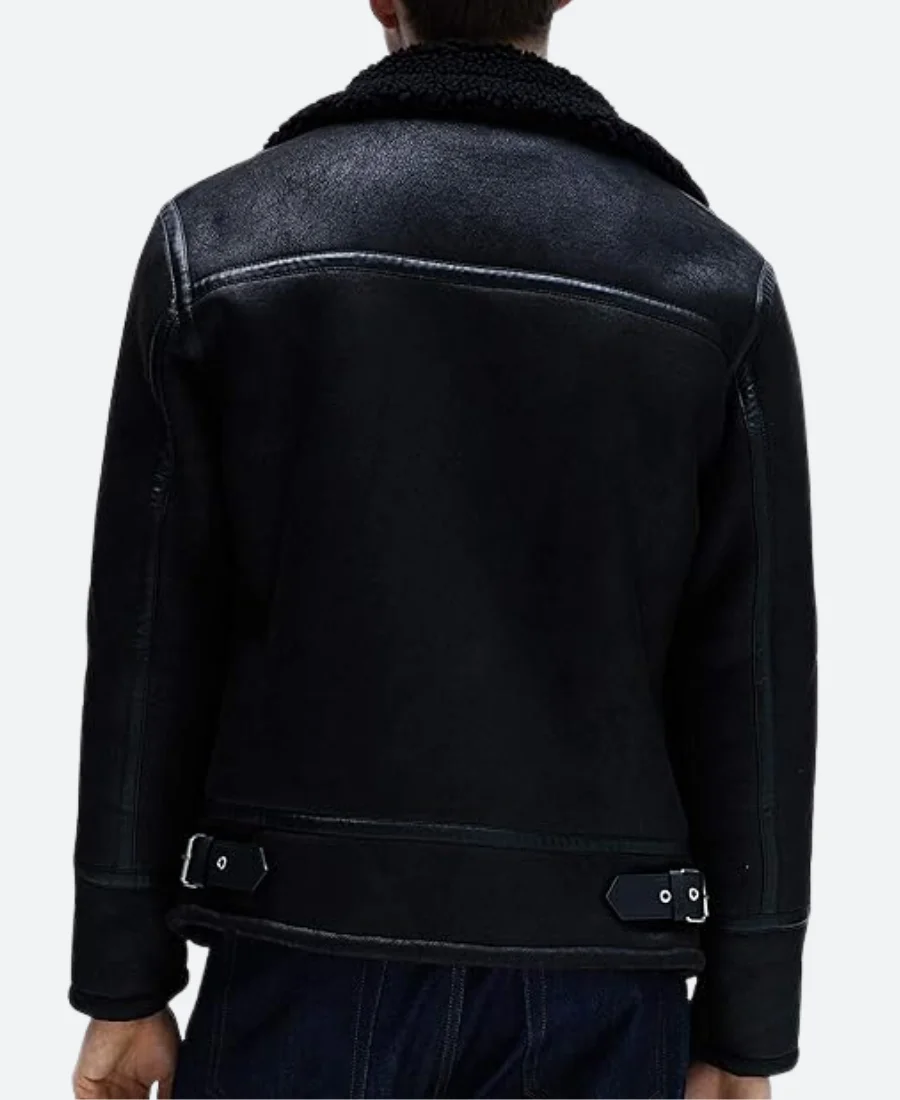 12 Dates of Christmas Chad Savage Leather Jacket Back Image