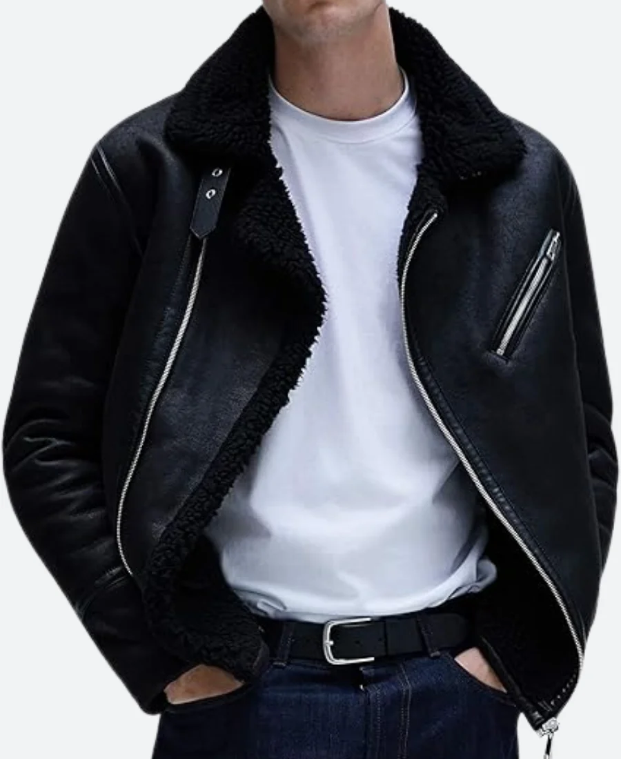 12 Dates of Christmas Chad Savage Leather Jacket